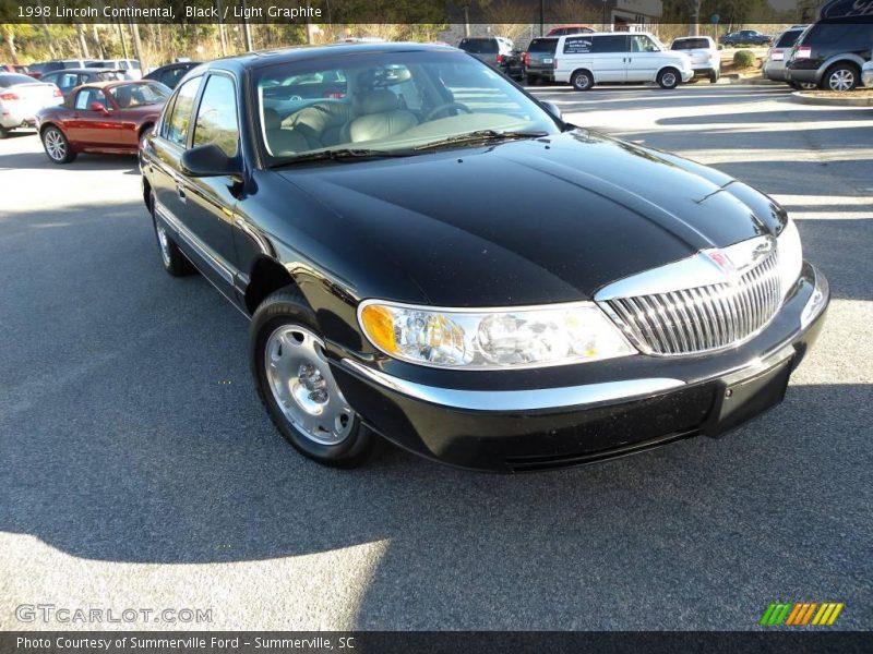 Black / Light Graphite 1998 Lincoln Continental