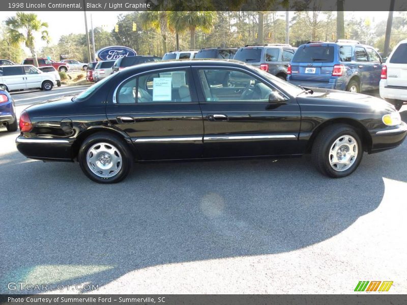 Black / Light Graphite 1998 Lincoln Continental