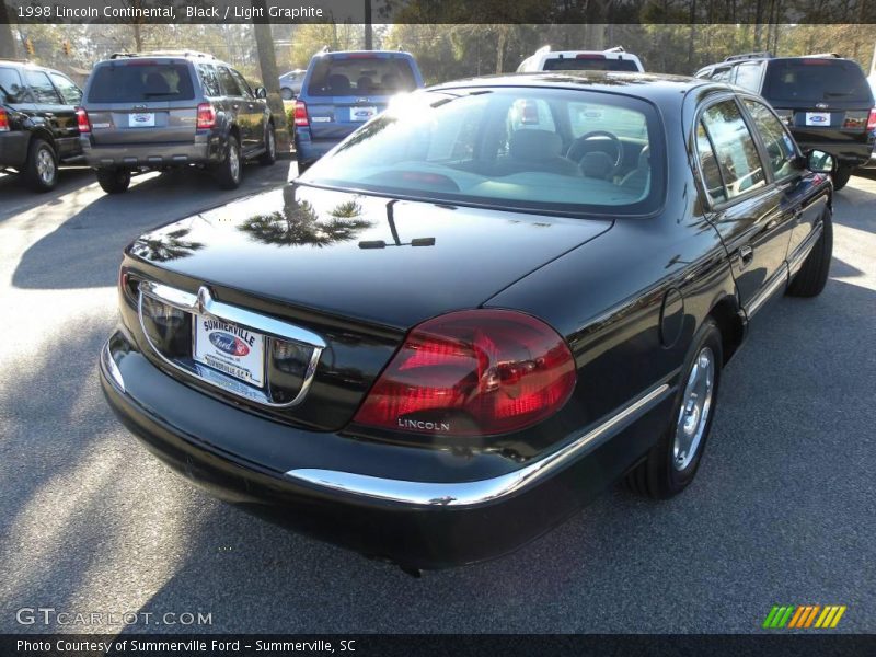Black / Light Graphite 1998 Lincoln Continental