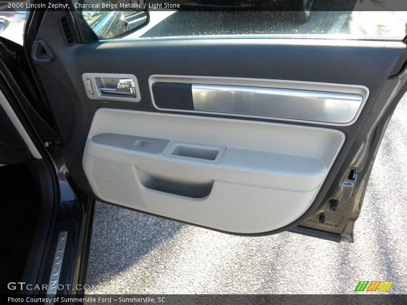 Charcoal Beige Metallic / Light Stone 2006 Lincoln Zephyr