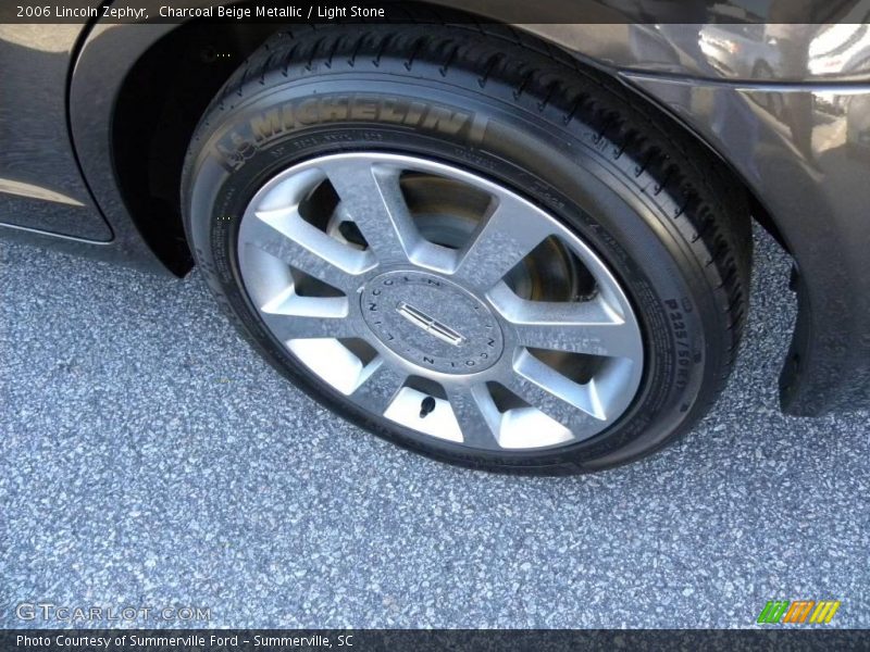 Charcoal Beige Metallic / Light Stone 2006 Lincoln Zephyr
