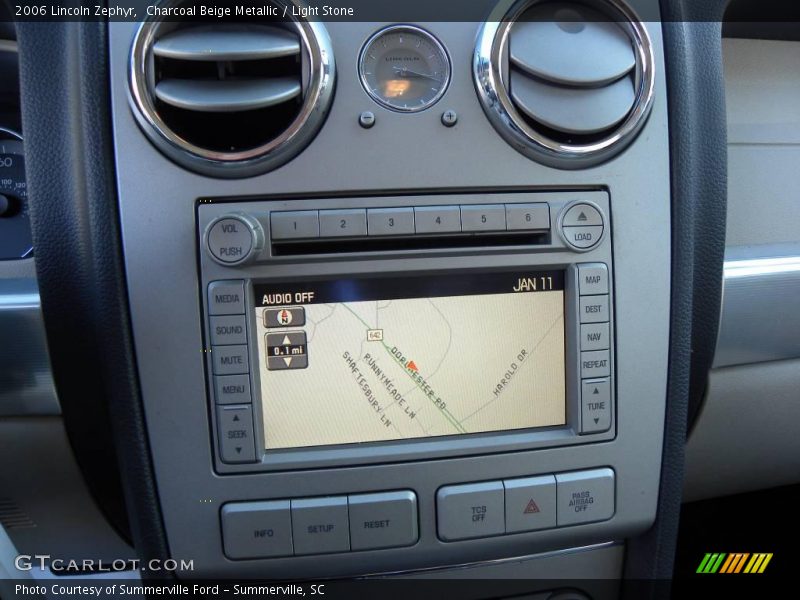 Charcoal Beige Metallic / Light Stone 2006 Lincoln Zephyr