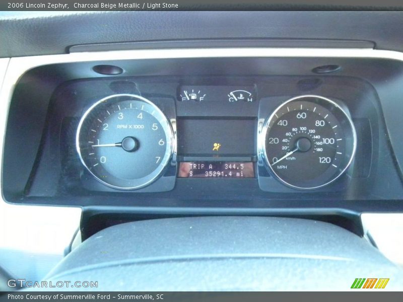 Charcoal Beige Metallic / Light Stone 2006 Lincoln Zephyr