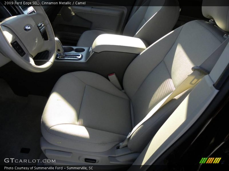Cinnamon Metallic / Camel 2009 Ford Edge SEL
