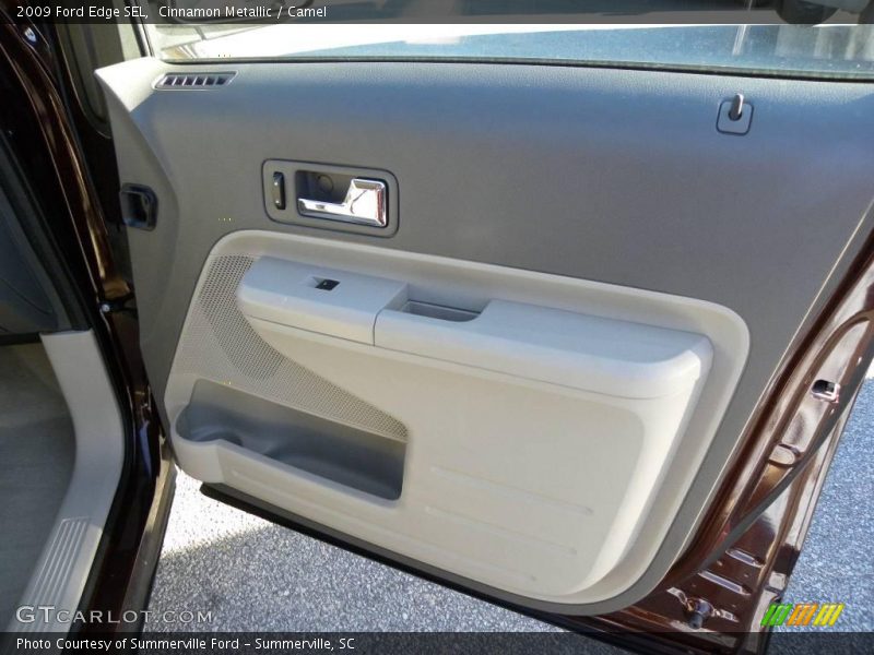 Cinnamon Metallic / Camel 2009 Ford Edge SEL