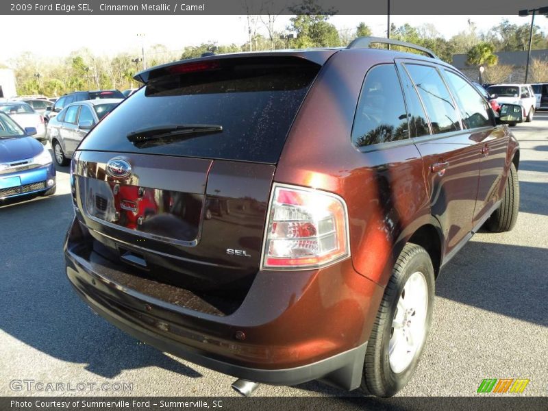 Cinnamon Metallic / Camel 2009 Ford Edge SEL