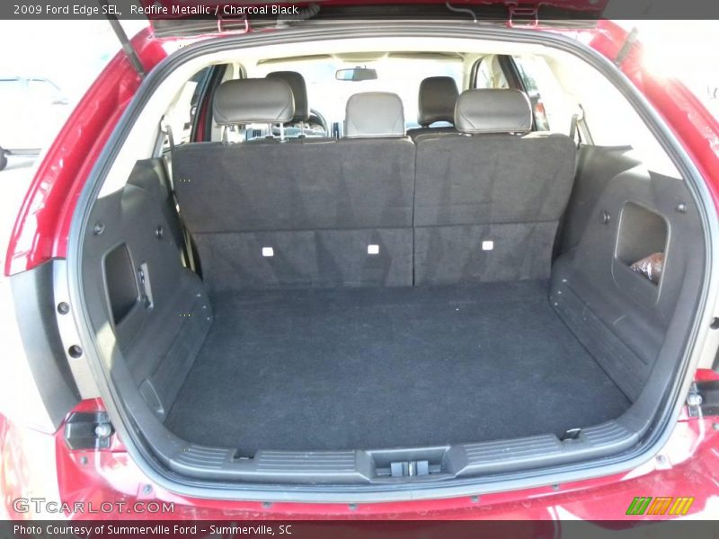 Redfire Metallic / Charcoal Black 2009 Ford Edge SEL