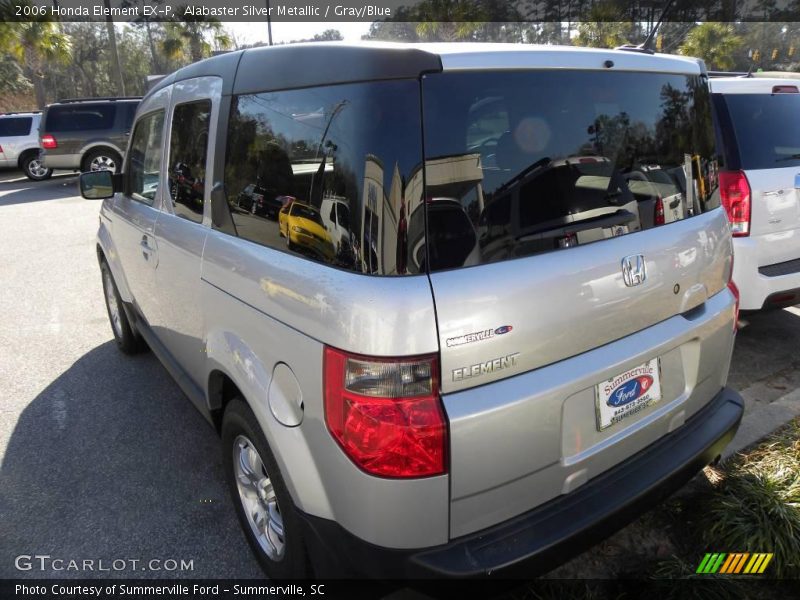 Alabaster Silver Metallic / Gray/Blue 2006 Honda Element EX-P