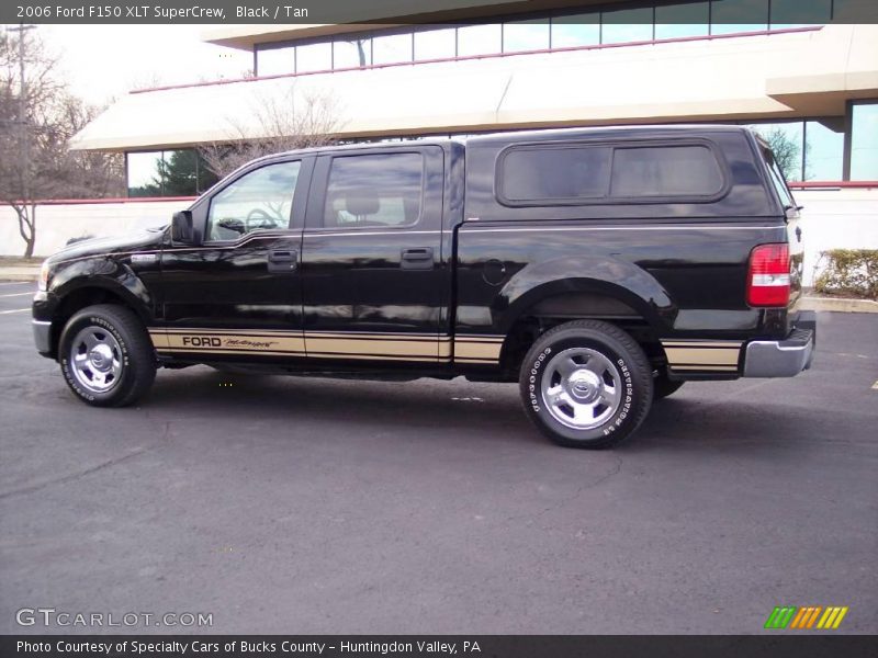 Black / Tan 2006 Ford F150 XLT SuperCrew