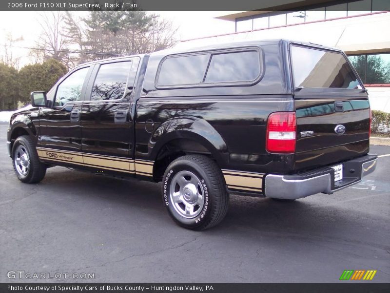 Black / Tan 2006 Ford F150 XLT SuperCrew