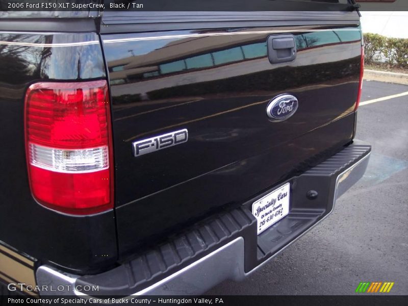 Black / Tan 2006 Ford F150 XLT SuperCrew