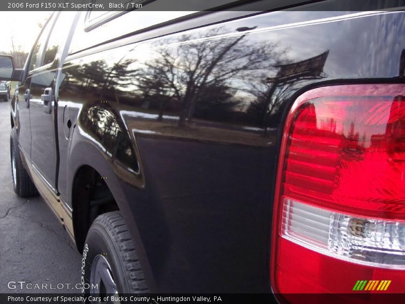 Black / Tan 2006 Ford F150 XLT SuperCrew