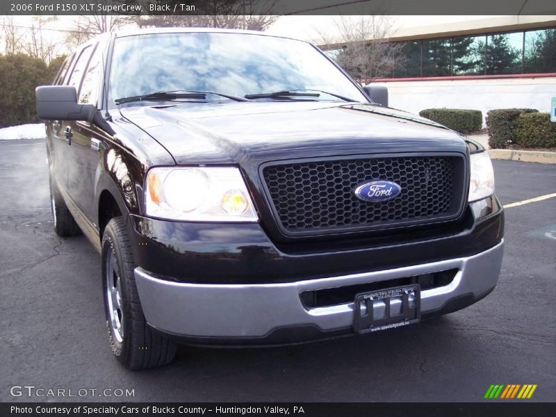 Black / Tan 2006 Ford F150 XLT SuperCrew