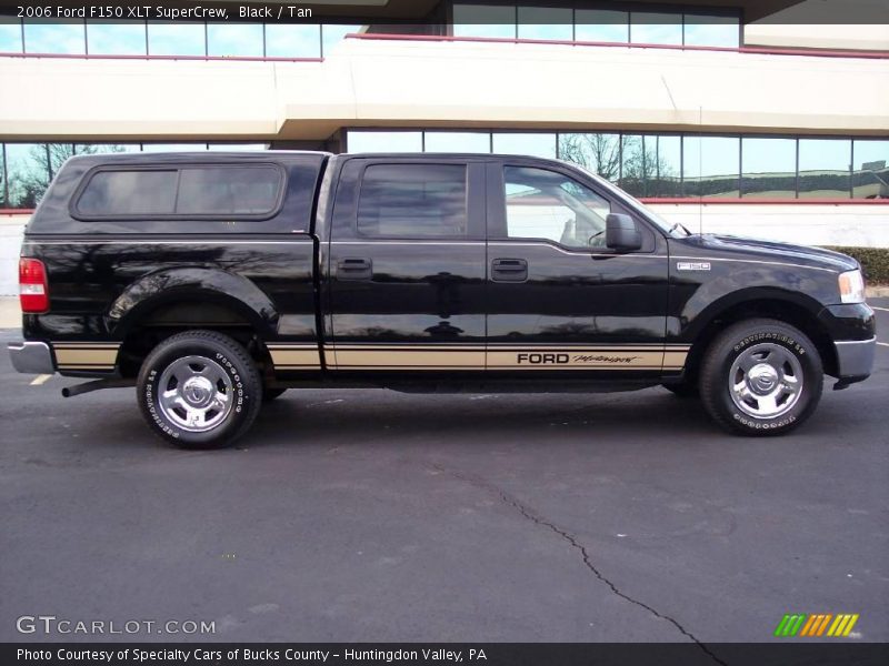 Black / Tan 2006 Ford F150 XLT SuperCrew