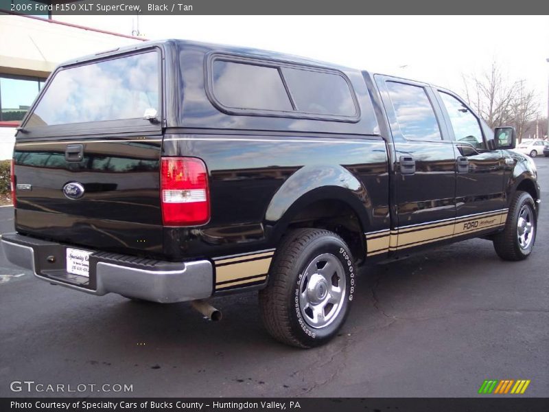Black / Tan 2006 Ford F150 XLT SuperCrew