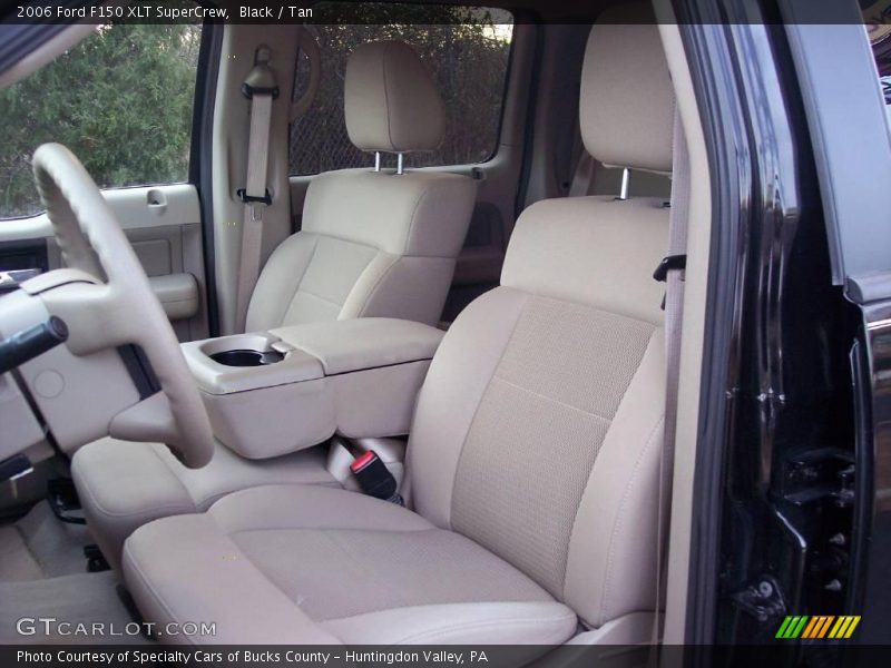 Black / Tan 2006 Ford F150 XLT SuperCrew