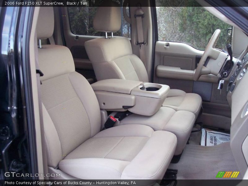 Black / Tan 2006 Ford F150 XLT SuperCrew