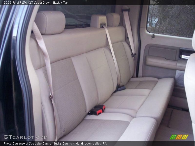 Black / Tan 2006 Ford F150 XLT SuperCrew