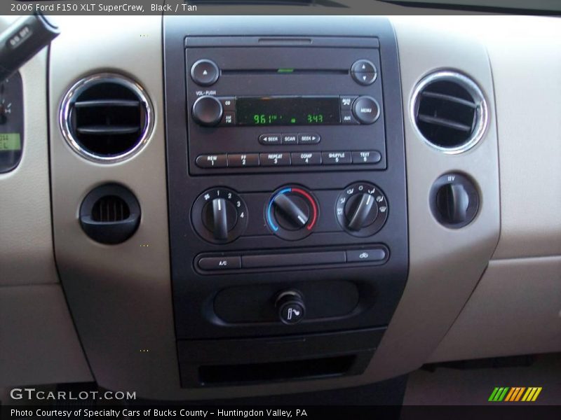 Black / Tan 2006 Ford F150 XLT SuperCrew