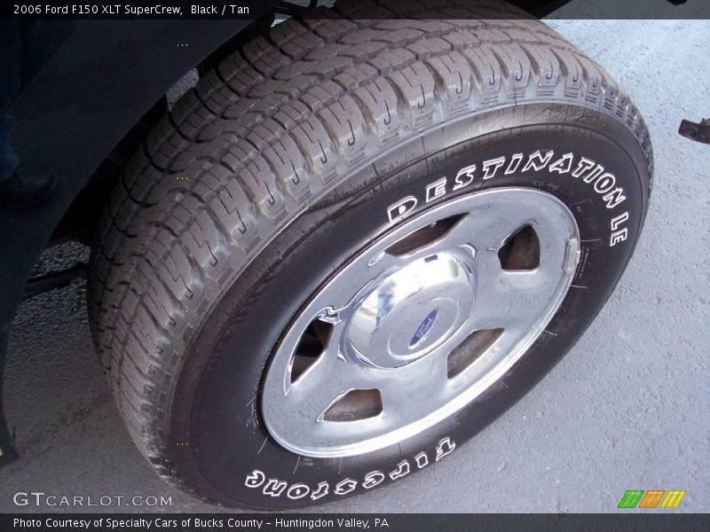 Black / Tan 2006 Ford F150 XLT SuperCrew