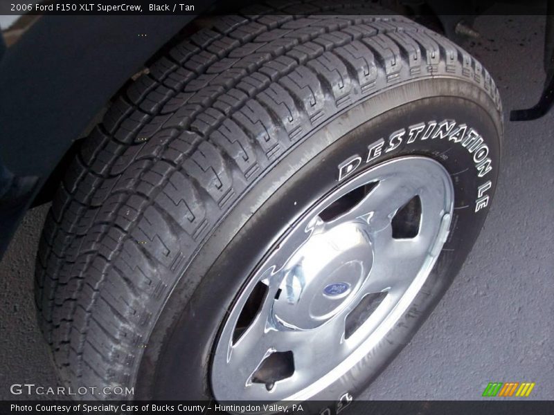 Black / Tan 2006 Ford F150 XLT SuperCrew