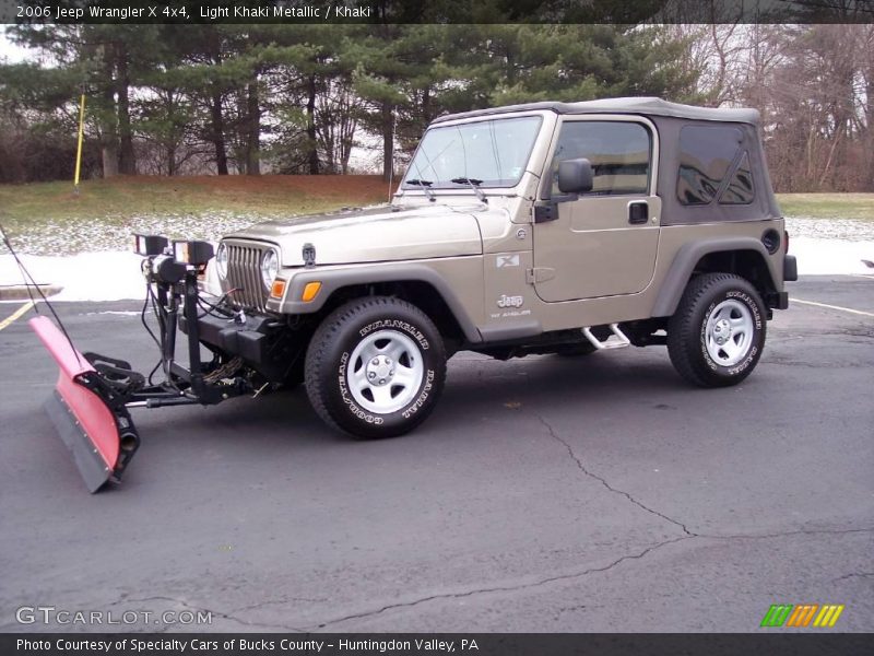 Light Khaki Metallic / Khaki 2006 Jeep Wrangler X 4x4