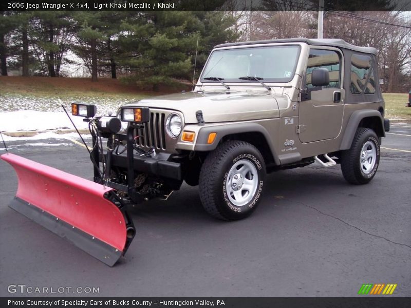 Light Khaki Metallic / Khaki 2006 Jeep Wrangler X 4x4