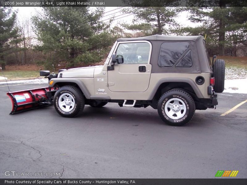 Light Khaki Metallic / Khaki 2006 Jeep Wrangler X 4x4