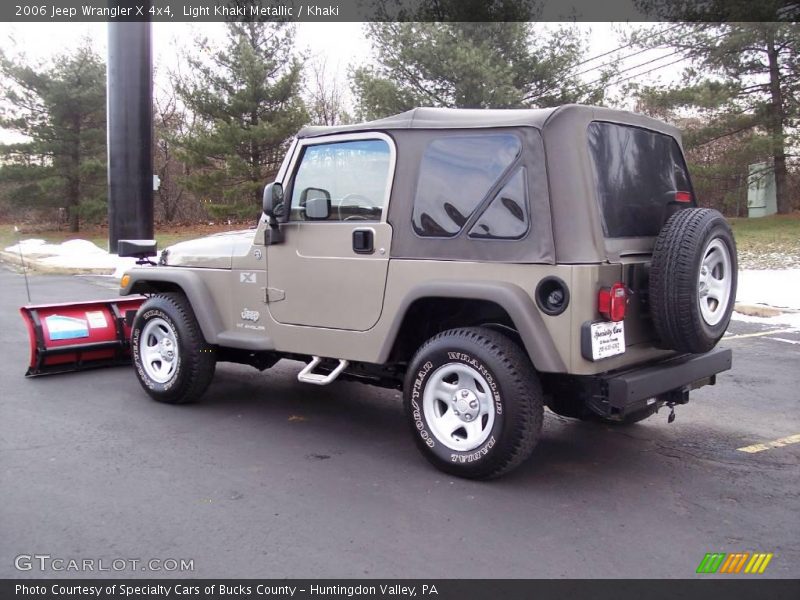 Light Khaki Metallic / Khaki 2006 Jeep Wrangler X 4x4