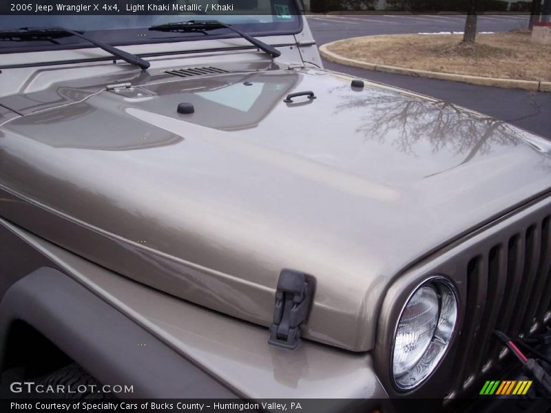 Light Khaki Metallic / Khaki 2006 Jeep Wrangler X 4x4