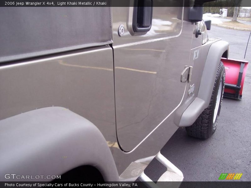 Light Khaki Metallic / Khaki 2006 Jeep Wrangler X 4x4