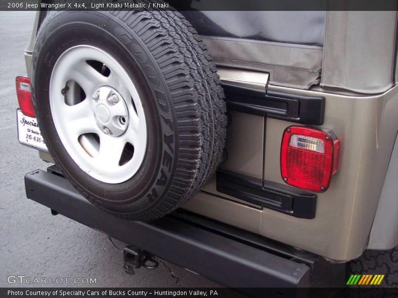 Light Khaki Metallic / Khaki 2006 Jeep Wrangler X 4x4