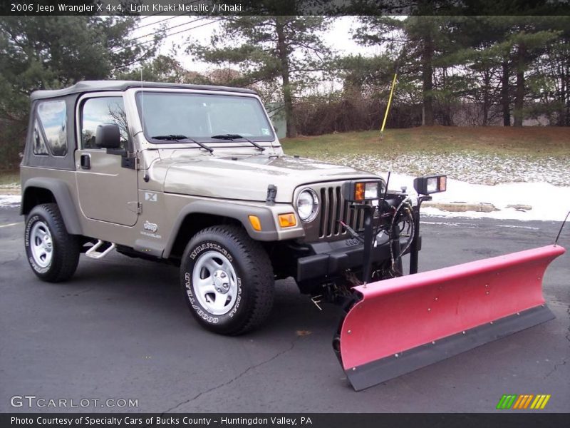 Light Khaki Metallic / Khaki 2006 Jeep Wrangler X 4x4