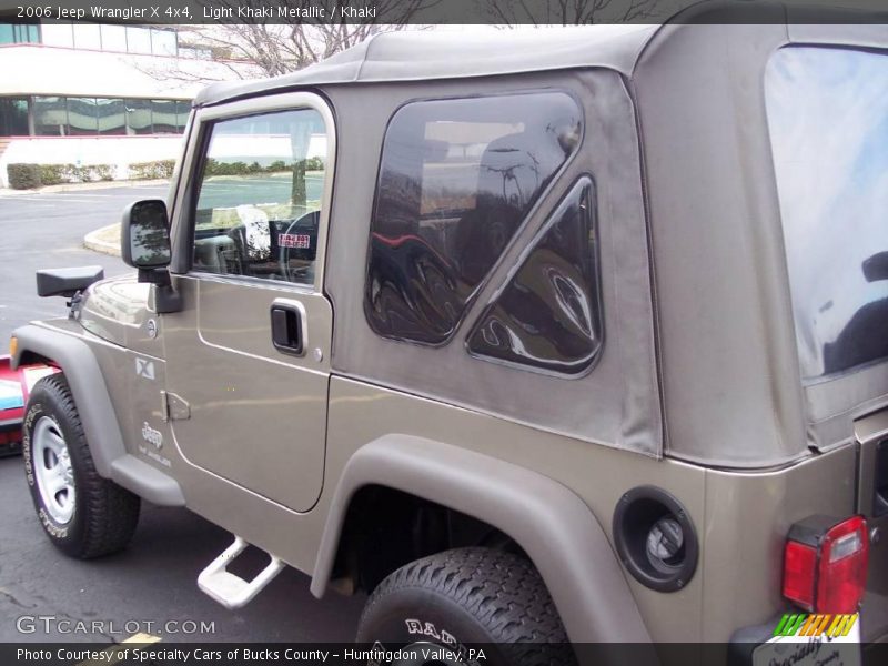 Light Khaki Metallic / Khaki 2006 Jeep Wrangler X 4x4