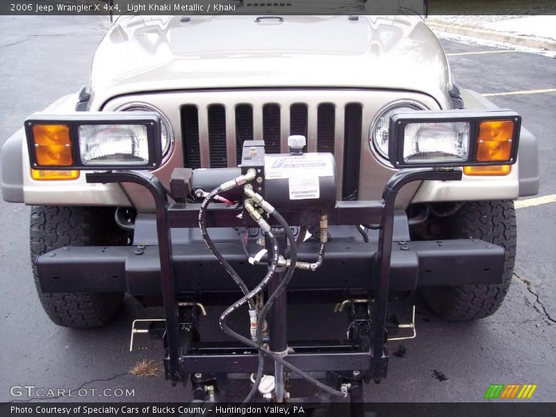 Light Khaki Metallic / Khaki 2006 Jeep Wrangler X 4x4