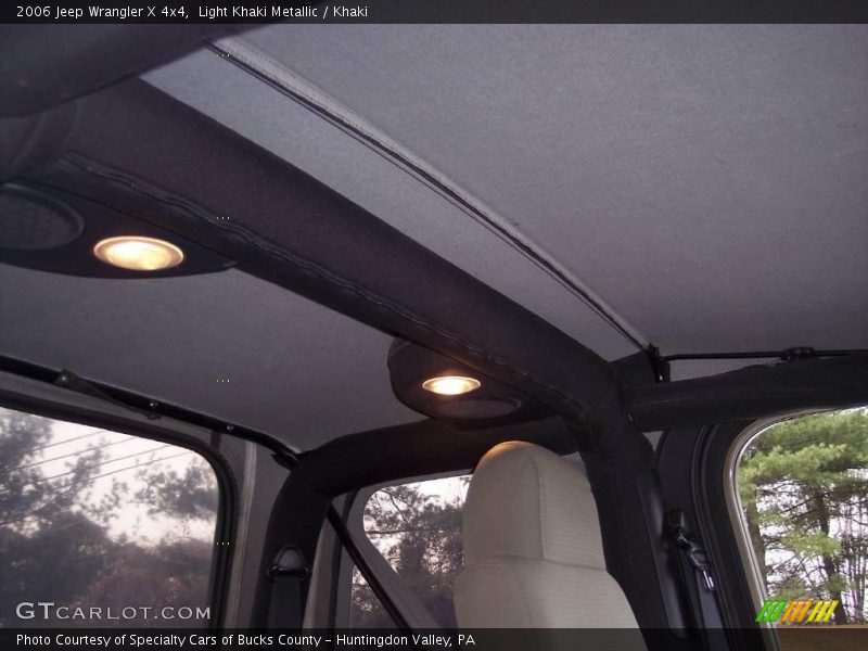 Light Khaki Metallic / Khaki 2006 Jeep Wrangler X 4x4