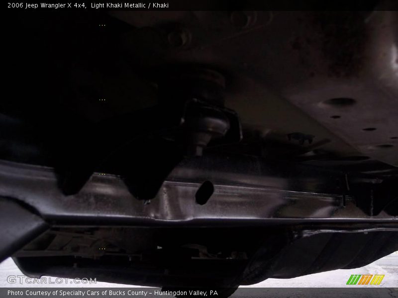 Light Khaki Metallic / Khaki 2006 Jeep Wrangler X 4x4