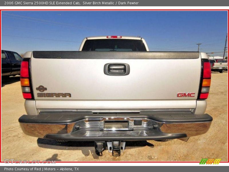 Silver Birch Metallic / Dark Pewter 2006 GMC Sierra 2500HD SLE Extended Cab