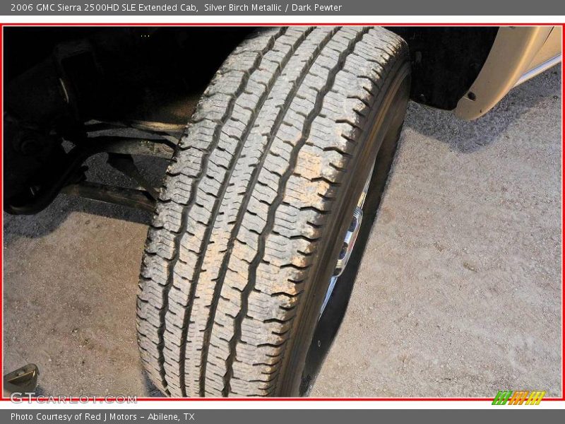 Silver Birch Metallic / Dark Pewter 2006 GMC Sierra 2500HD SLE Extended Cab