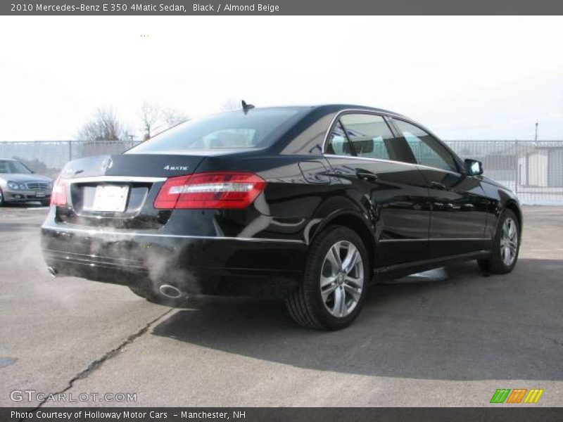 Black / Almond Beige 2010 Mercedes-Benz E 350 4Matic Sedan