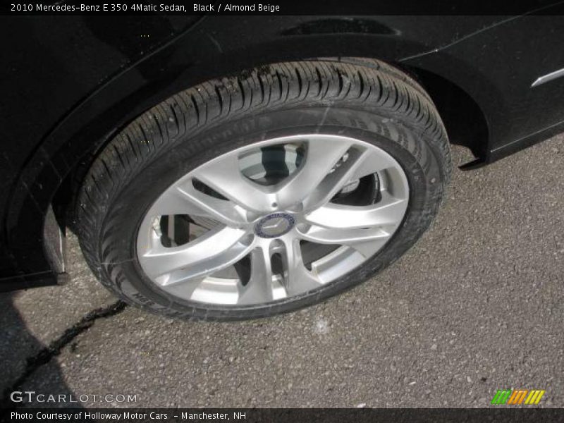 Black / Almond Beige 2010 Mercedes-Benz E 350 4Matic Sedan