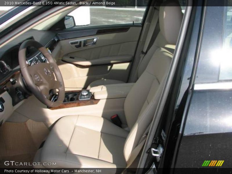 Black / Almond Beige 2010 Mercedes-Benz E 350 4Matic Sedan