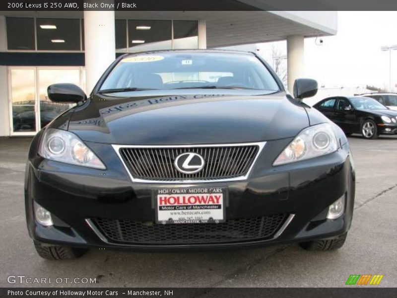 Black Onyx / Black 2006 Lexus IS 250 AWD
