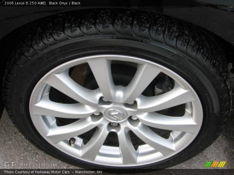 Black Onyx / Black 2006 Lexus IS 250 AWD