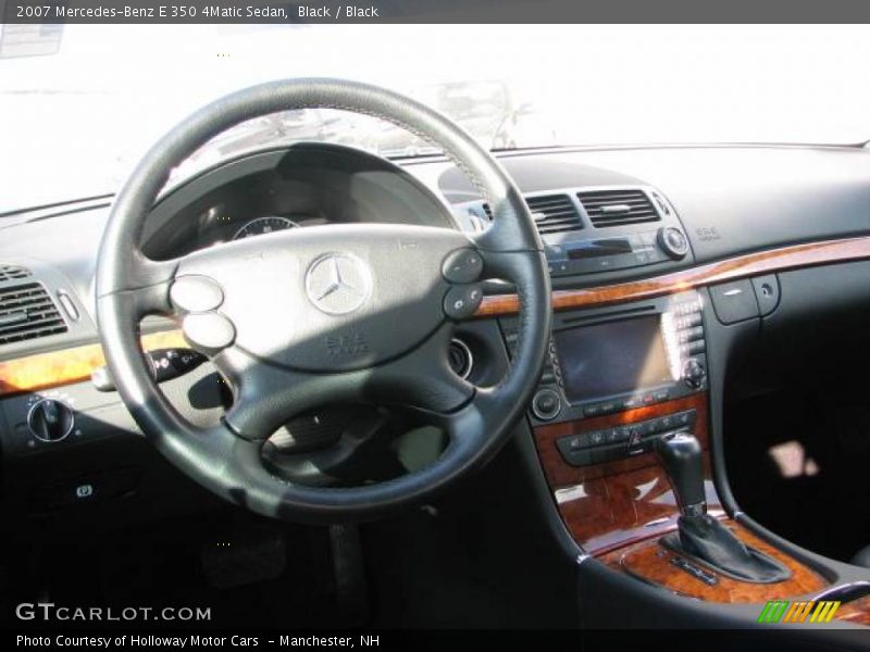 Black / Black 2007 Mercedes-Benz E 350 4Matic Sedan