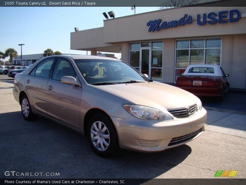 Desert Sand Mica / Taupe 2005 Toyota Camry LE
