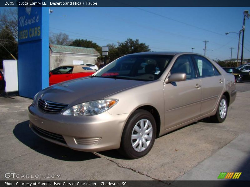Desert Sand Mica / Taupe 2005 Toyota Camry LE