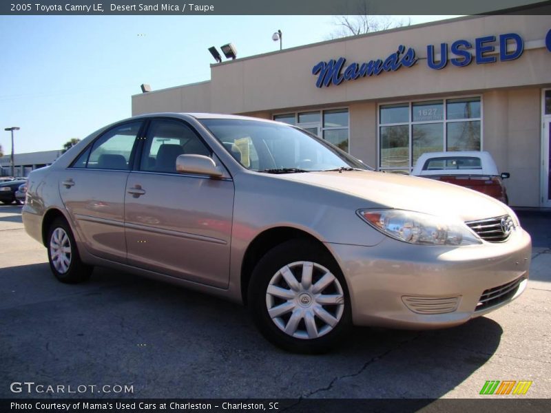 Desert Sand Mica / Taupe 2005 Toyota Camry LE