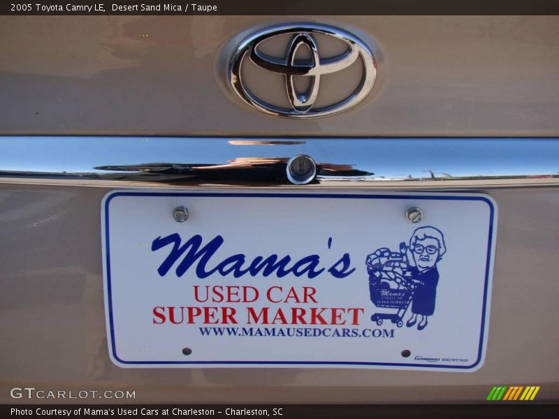 Desert Sand Mica / Taupe 2005 Toyota Camry LE