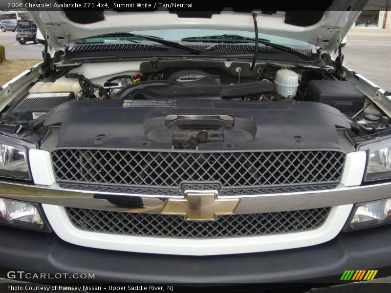 Summit White / Tan/Neutral 2006 Chevrolet Avalanche Z71 4x4